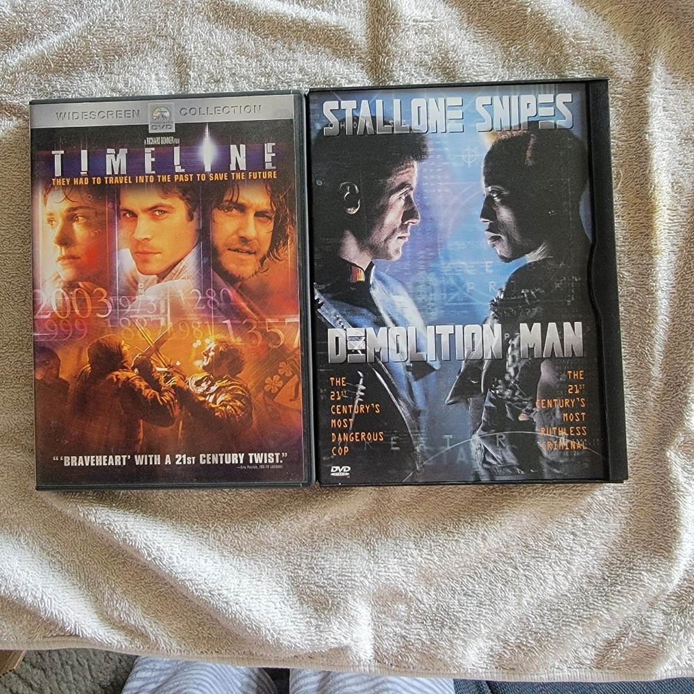 Time-line and Demolition Man DVD Set